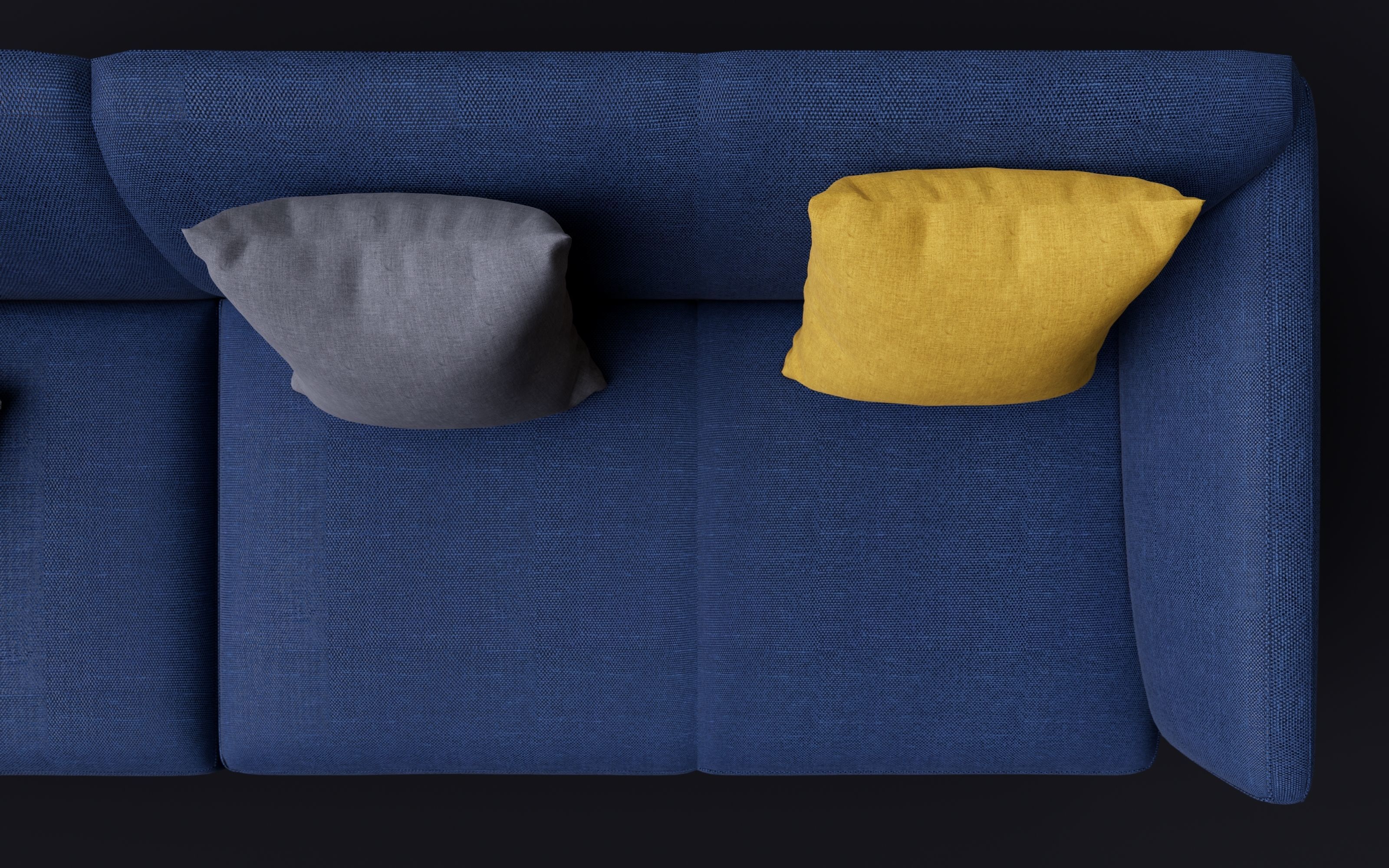 Sofa With Resting - Revit family 3D model_11