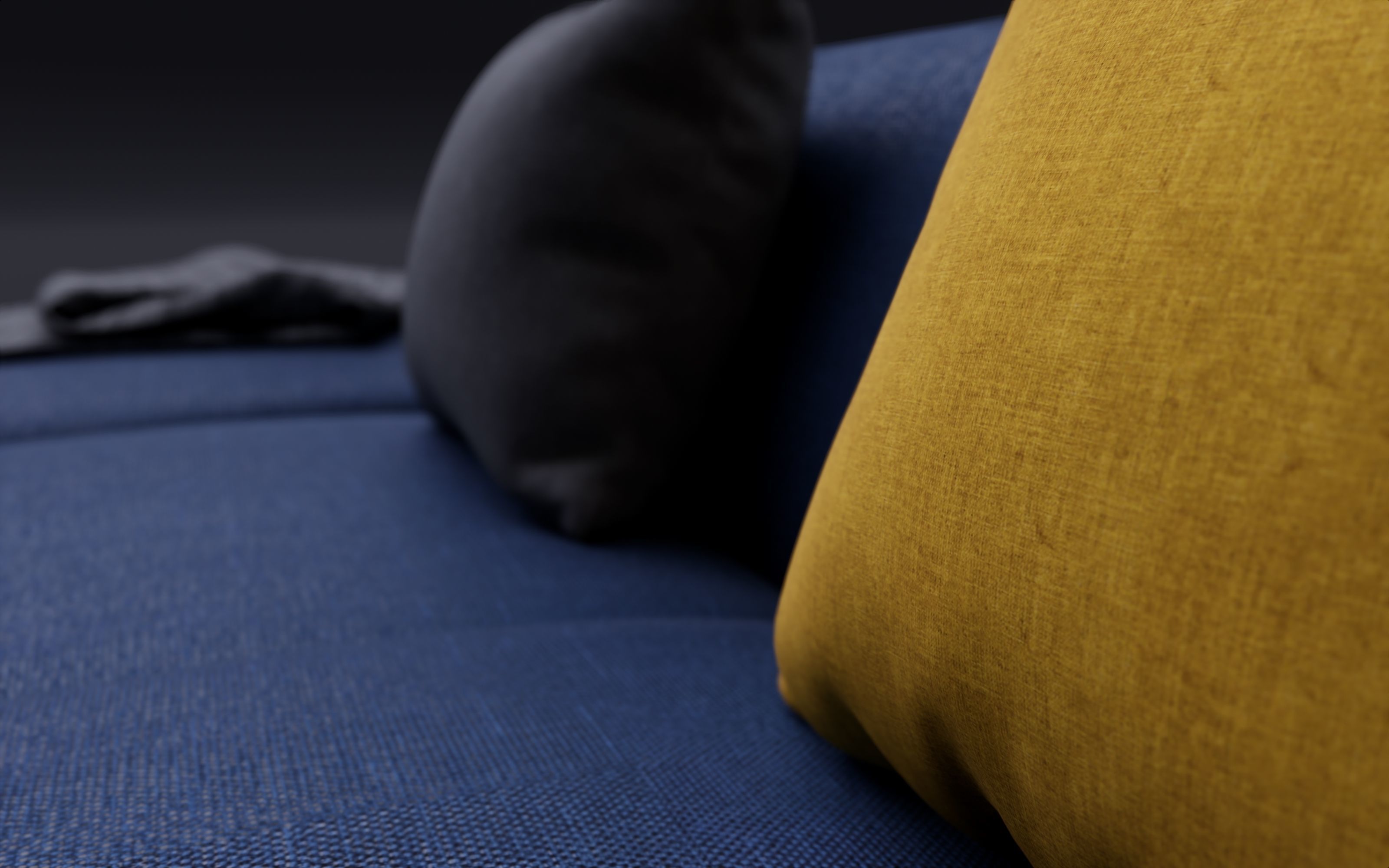 Sofa With Resting - Revit family 3D model_10