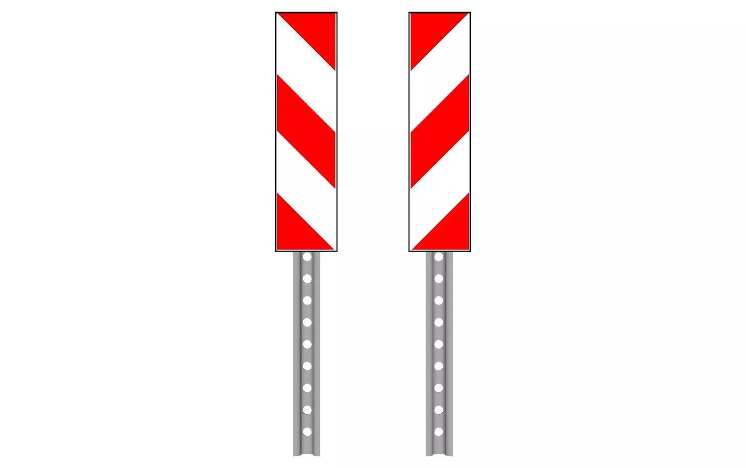 construction ahead 3D model_0