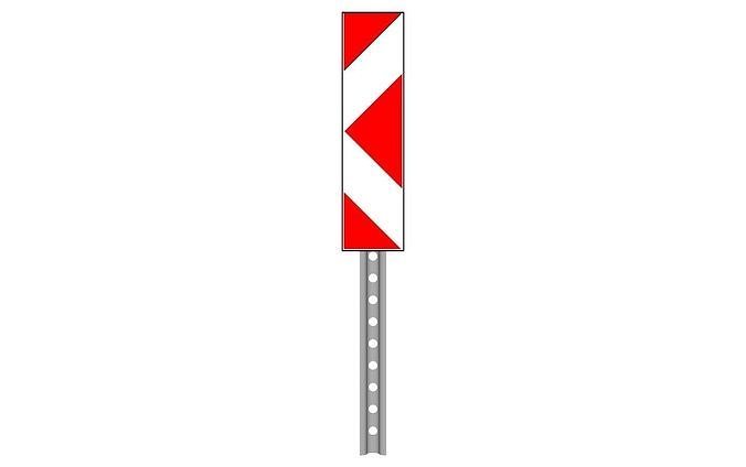 construction ahead 2 3D model