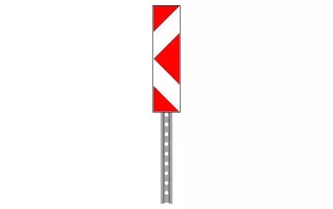 construction ahead 2 3D model