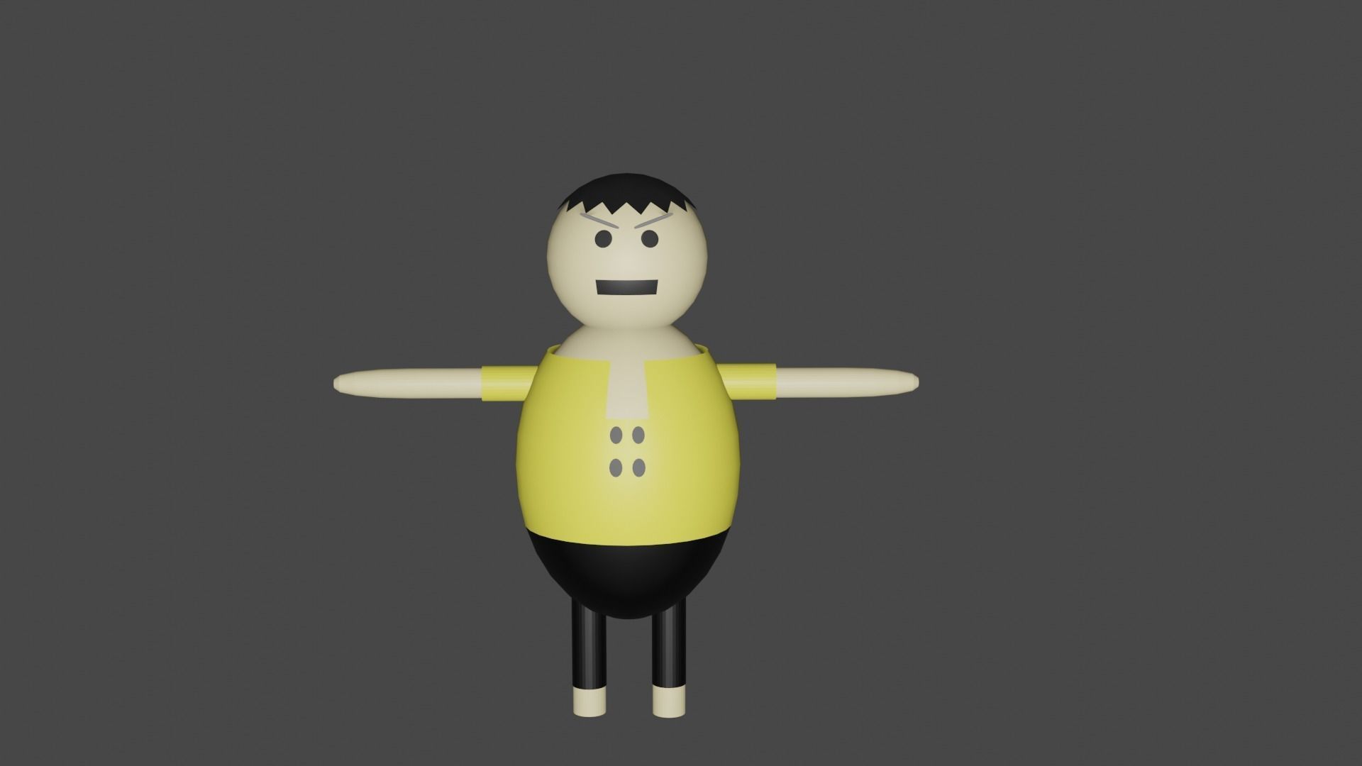 3D Character cartoon 3D model_5