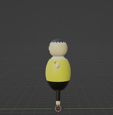 3D Character cartoon 3D model_2