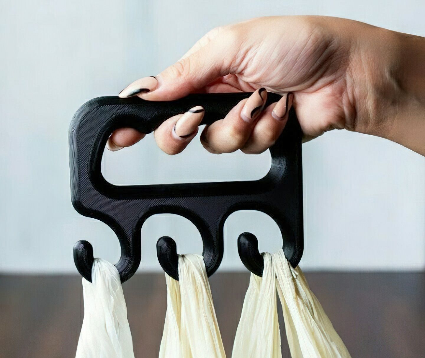 Shopping handle 3D print model_1