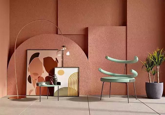 reading corner - chair and coffee