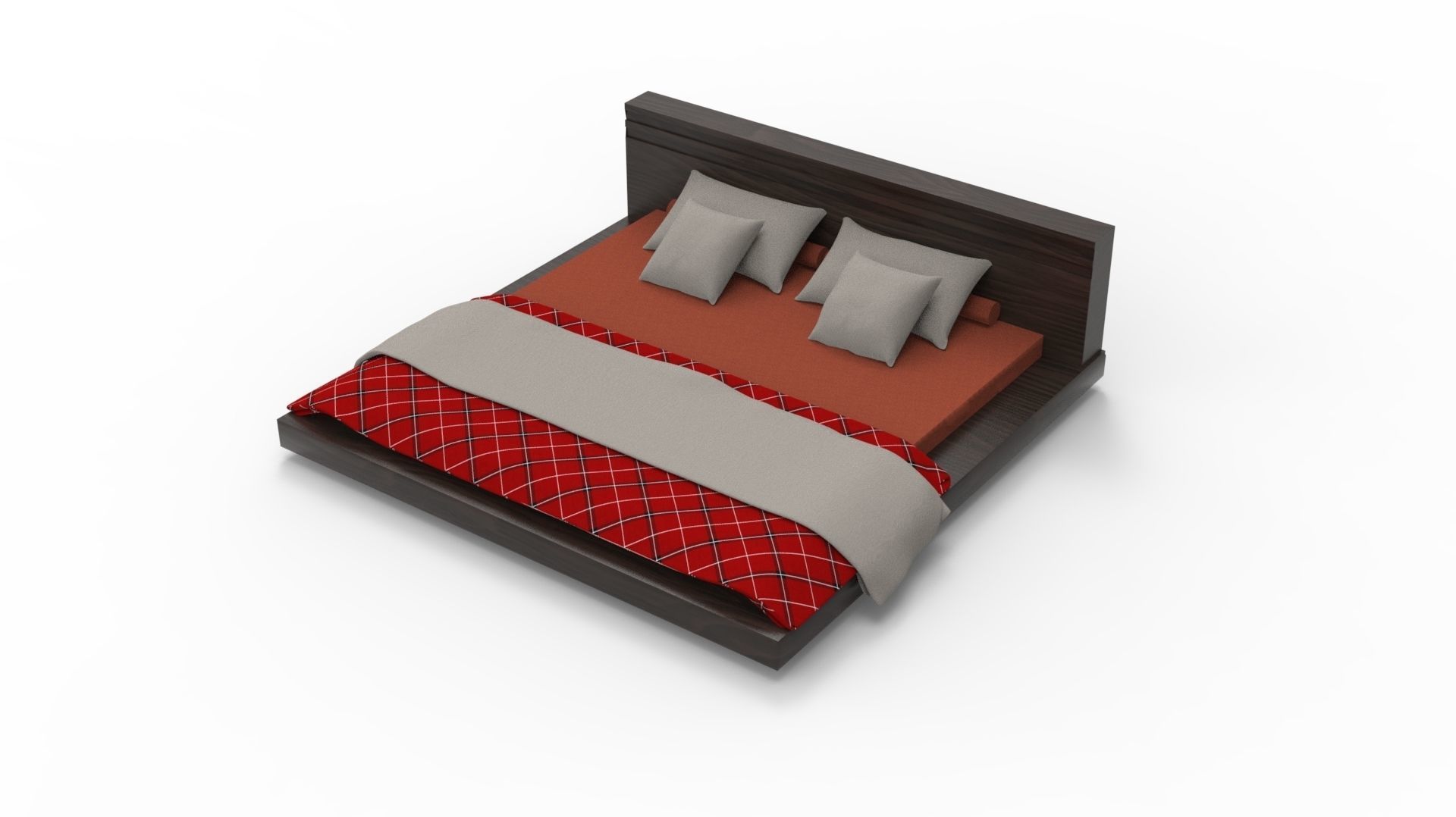 BED MODELS-5 PIECES 3D Model Collection_81