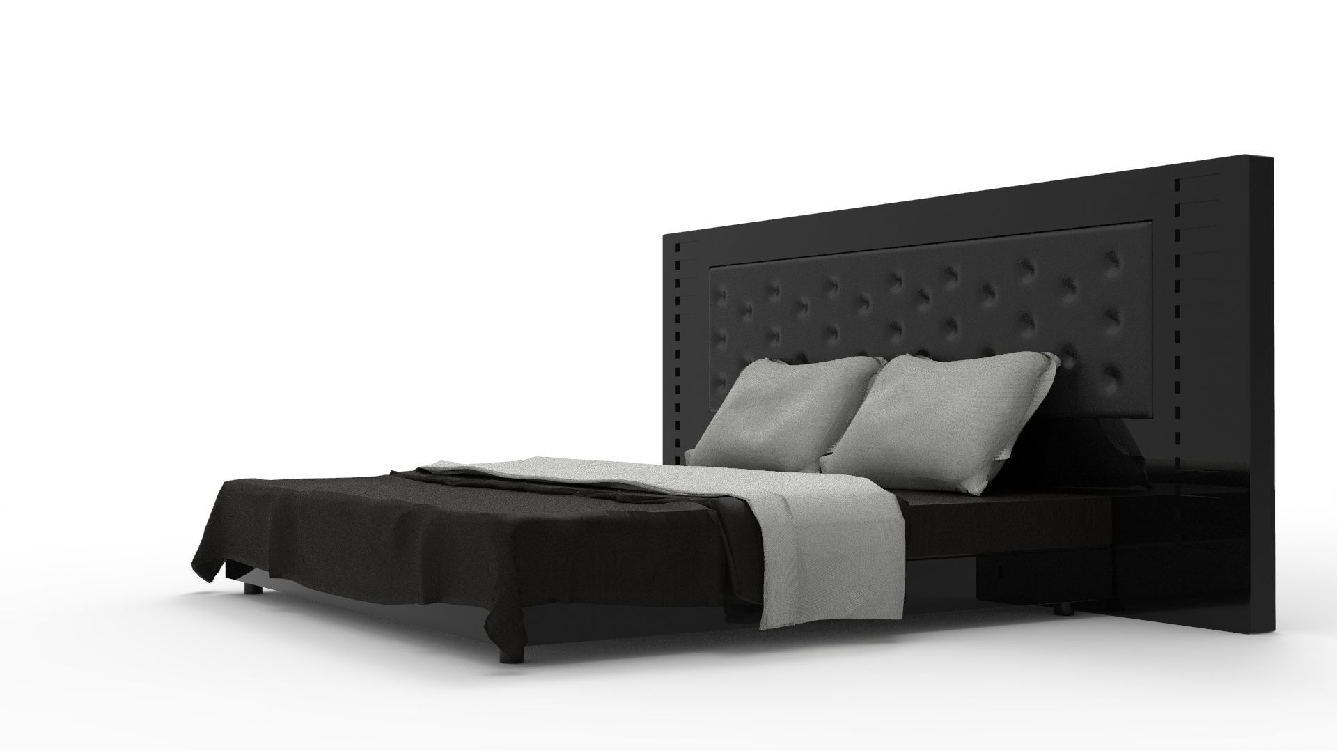 BED MODELS-5 PIECES 3D Model Collection_20