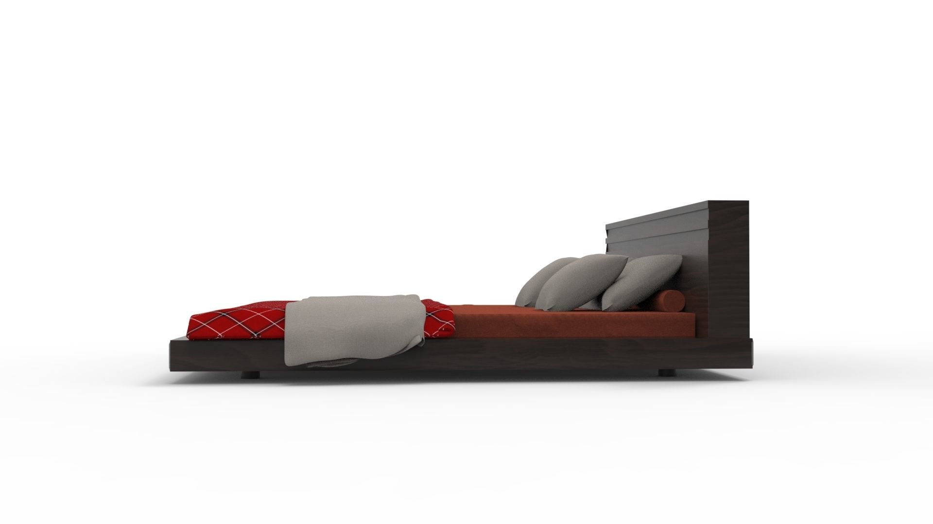 BED MODELS-5 PIECES 3D Model Collection_28