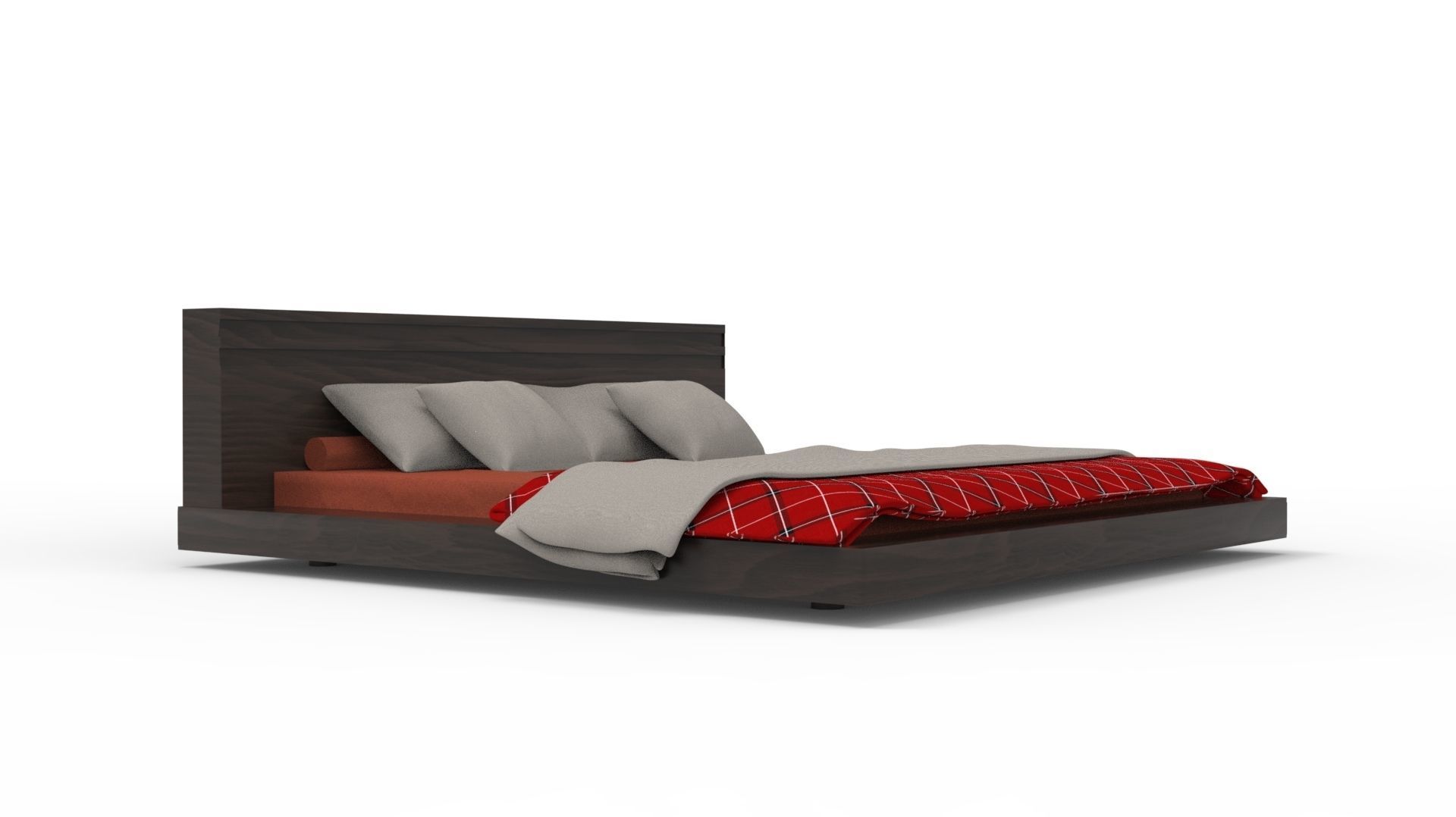 BED MODELS-5 PIECES 3D Model Collection_52