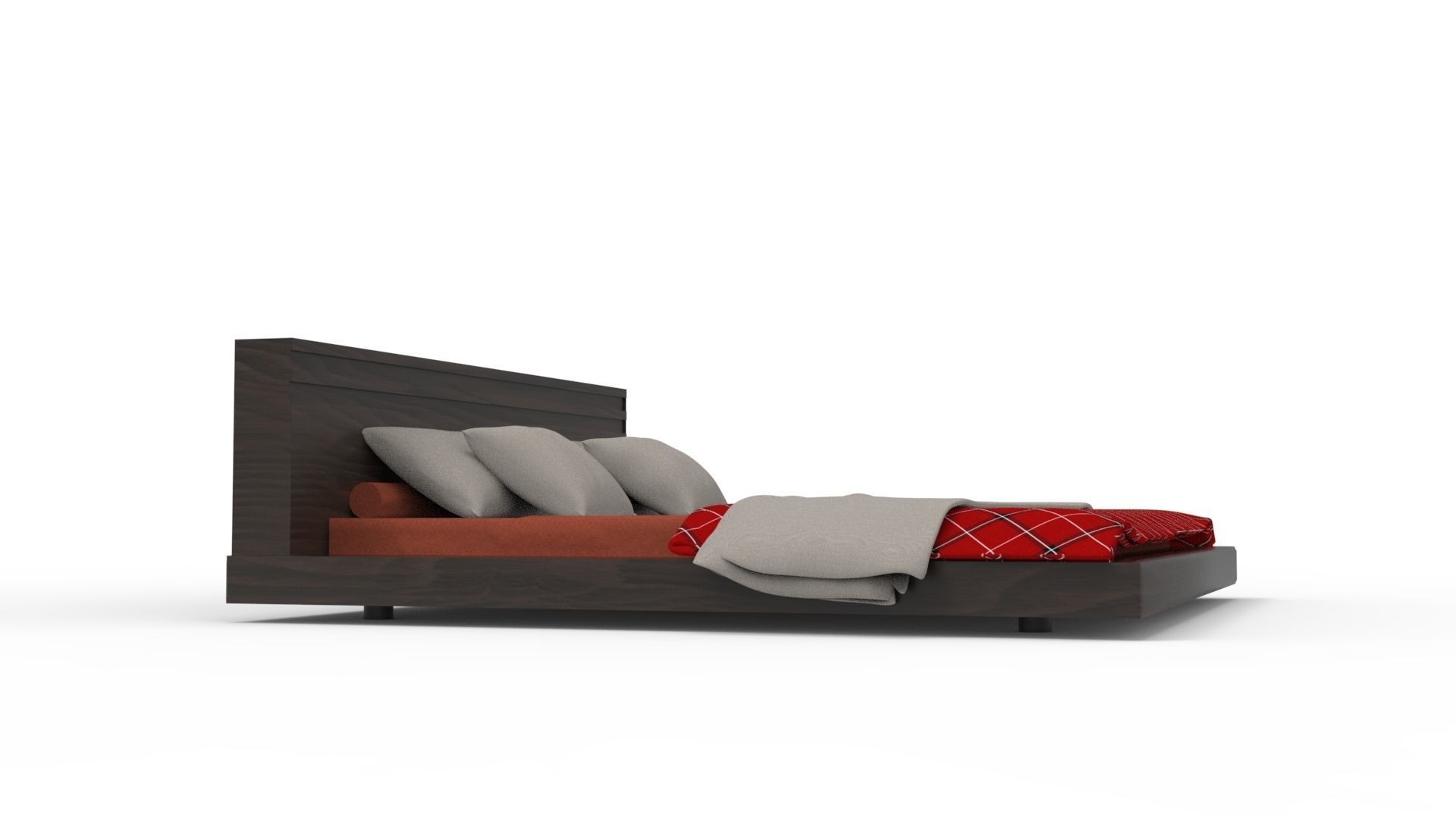 BED MODELS-5 PIECES 3D Model Collection_41