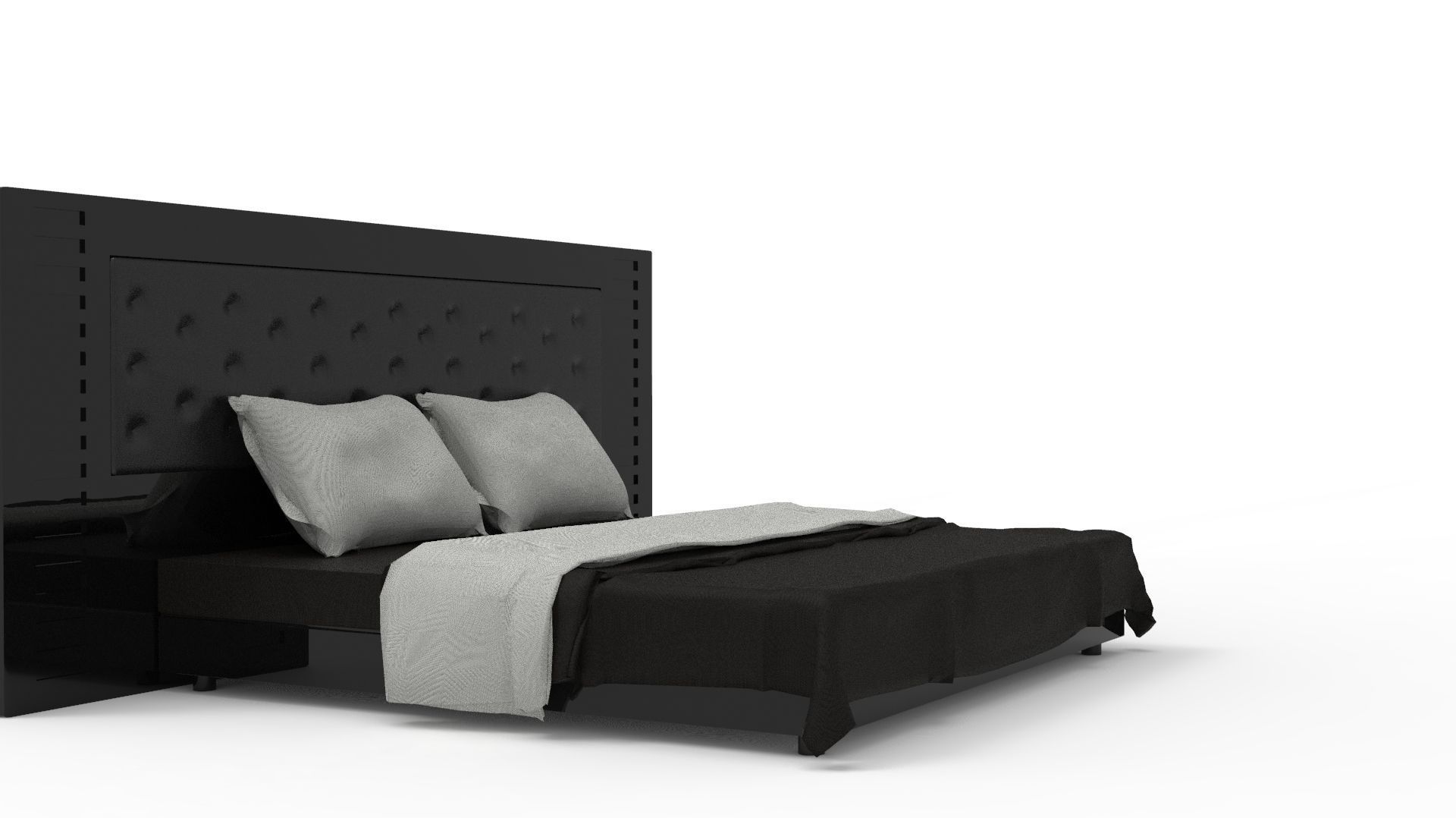 BED MODELS-5 PIECES 3D Model Collection_23