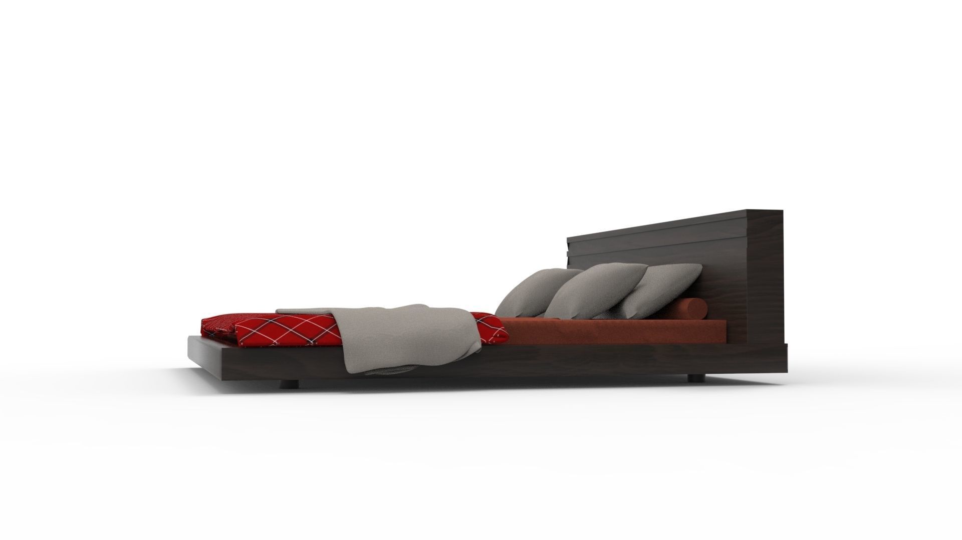 BED MODELS-5 PIECES 3D Model Collection_29