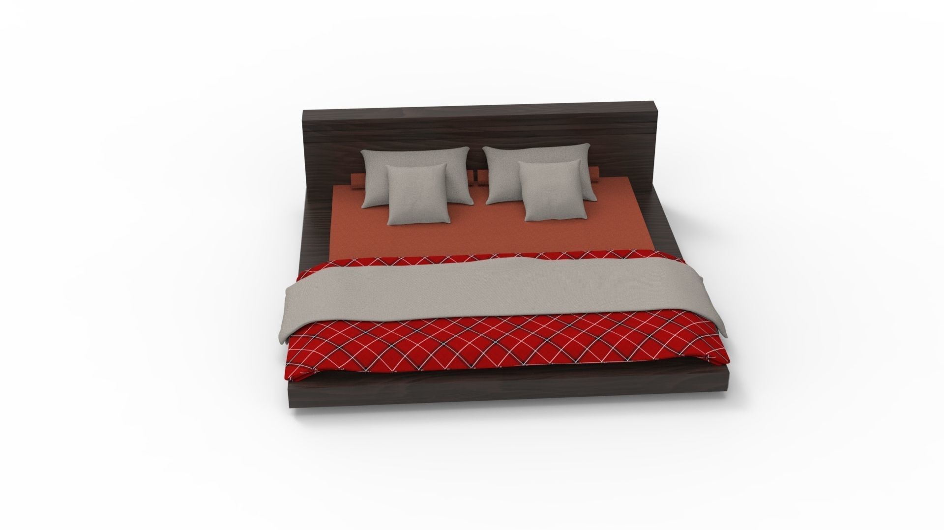 BED MODELS-5 PIECES 3D Model Collection_79