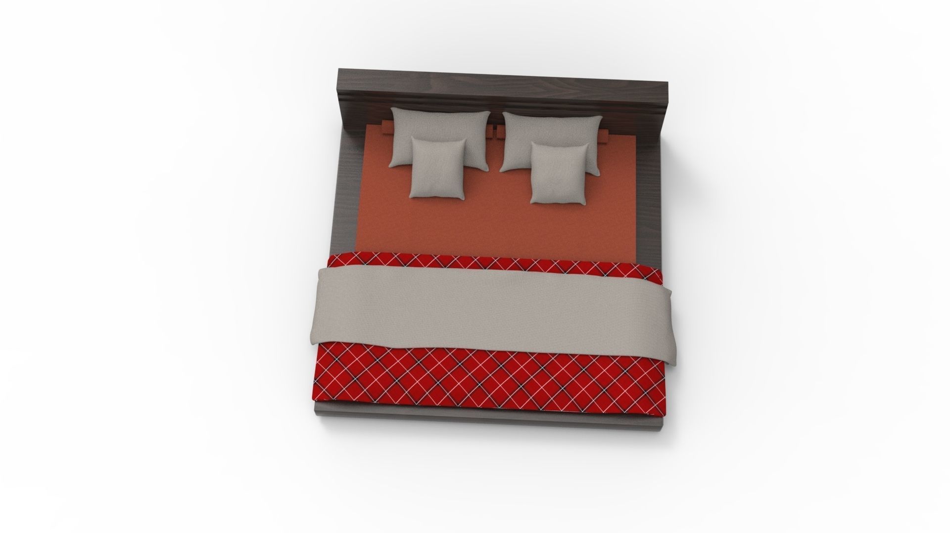 BED MODELS-5 PIECES 3D Model Collection_84