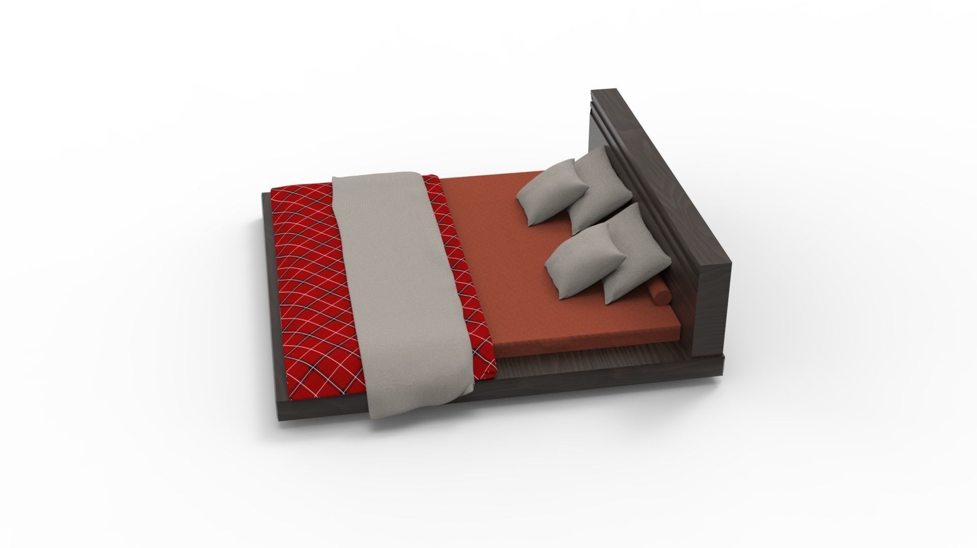 BED MODELS-5 PIECES 3D Model Collection_74