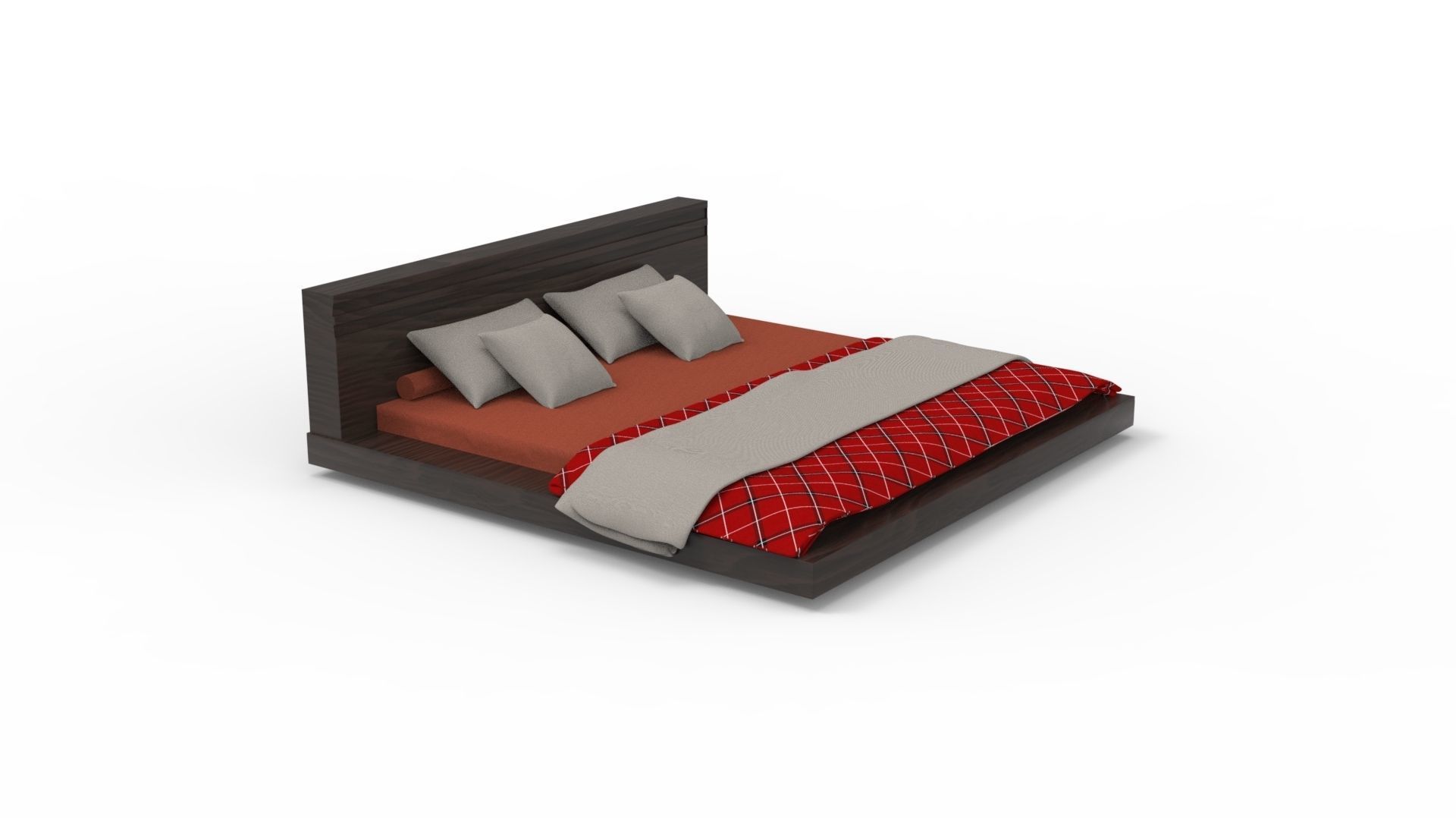 BED MODELS-5 PIECES 3D Model Collection_59