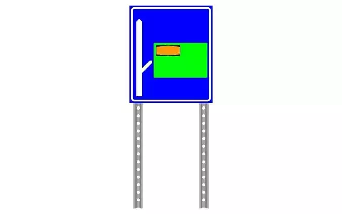 direction before intersection