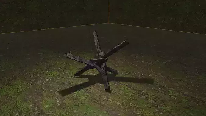 Army Hedgehog Roadblock Obstacle