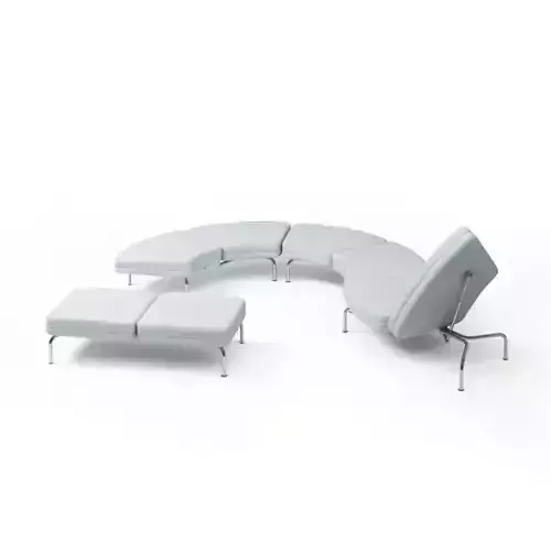 Sofa Set With Ottoman