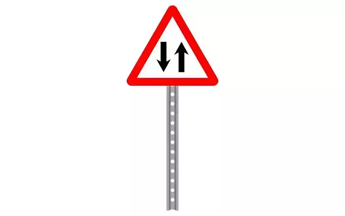 two way traffic 3D model