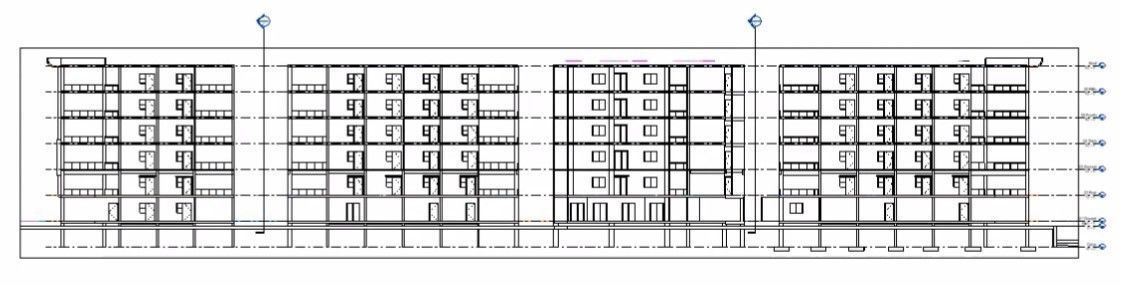 residential complex complete project revit 3D model_15