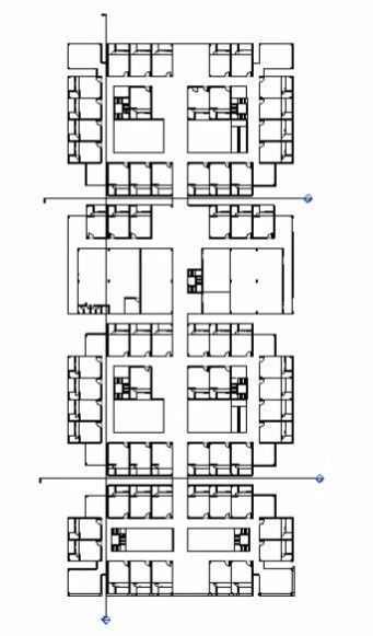 residential complex complete project revit 3D model_6
