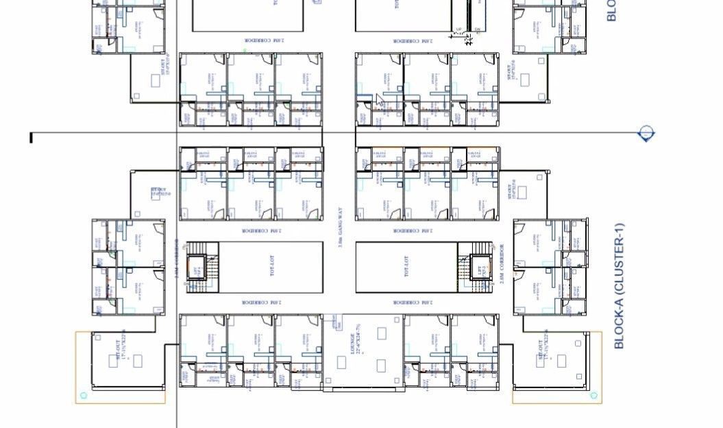 residential complex complete project revit 3D model_16