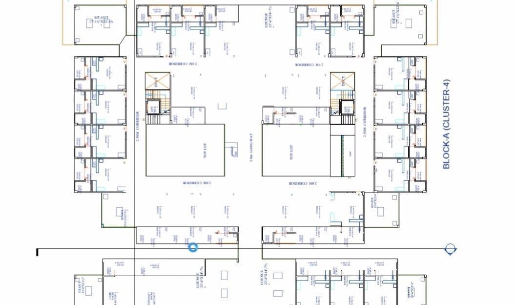 residential complex complete project revit 3D model_5