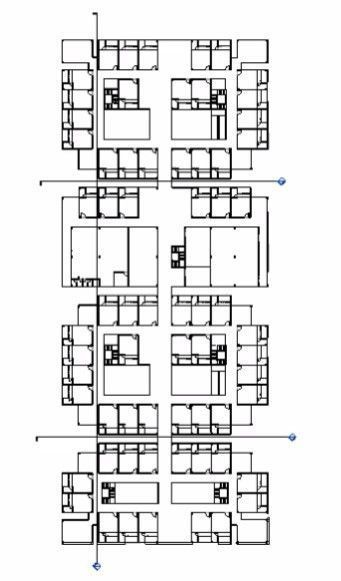 residential complex complete project revit 3D model_8