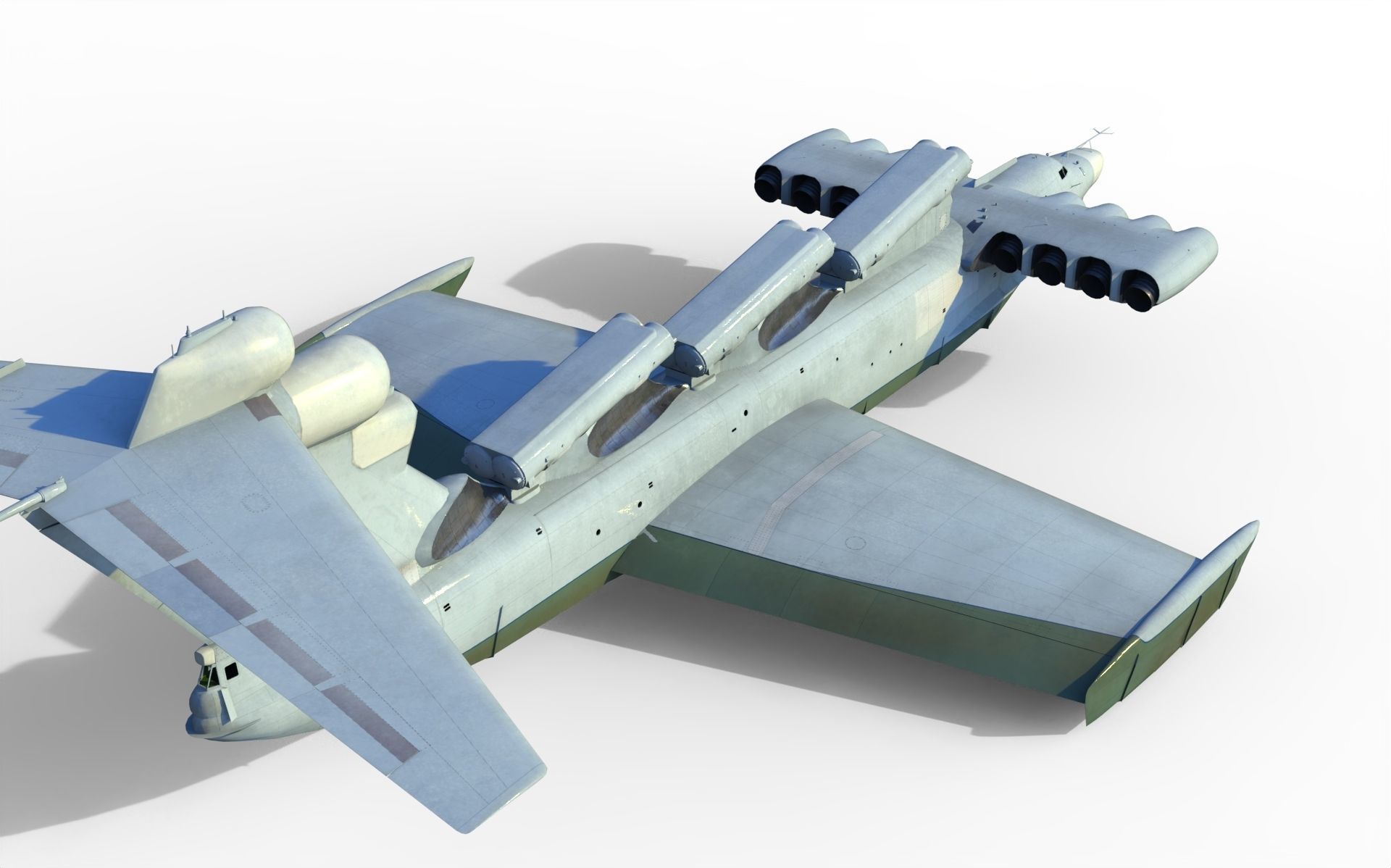 Lun-class ekranoplan project 903 3D model_3