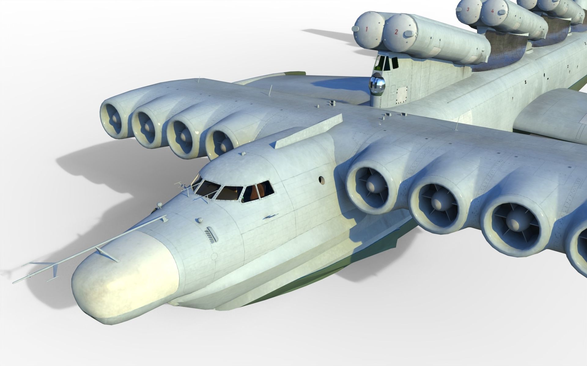 Lun-class ekranoplan project 903 3D model_6