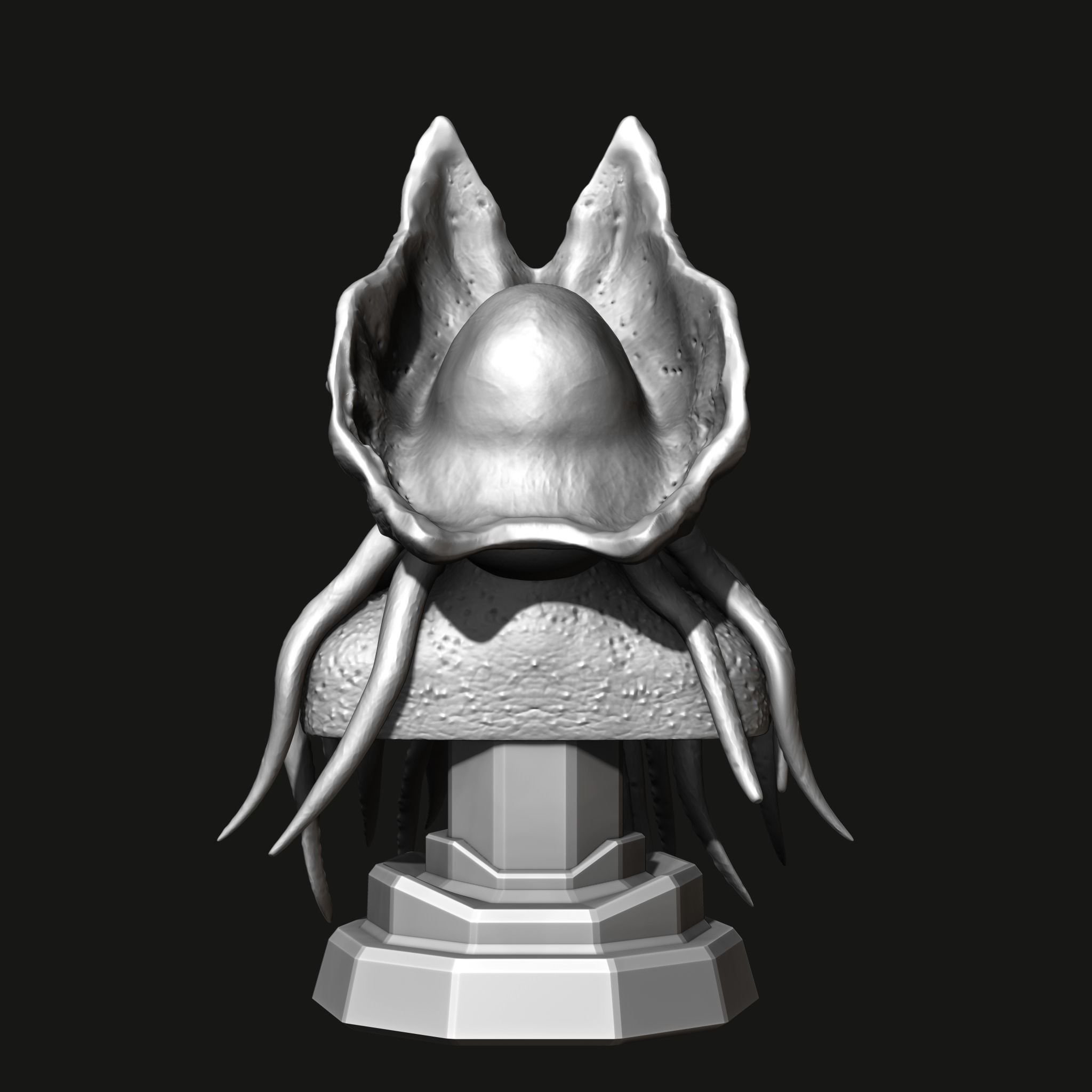 Davy Jones Bust  -  3D print model 3D print model_3