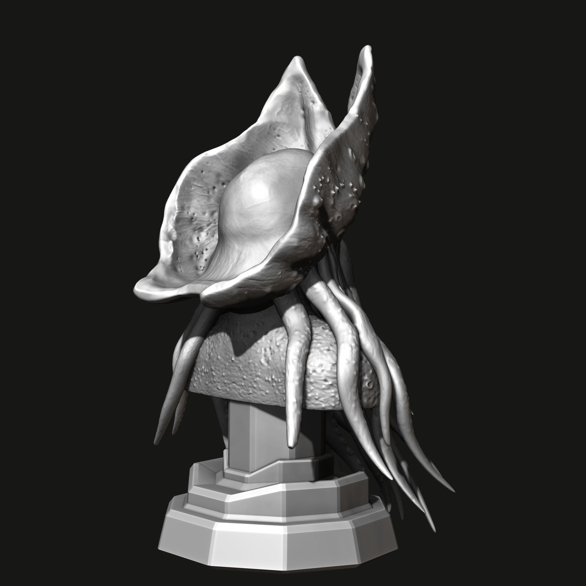 Davy Jones Bust  -  3D print model 3D print model_4