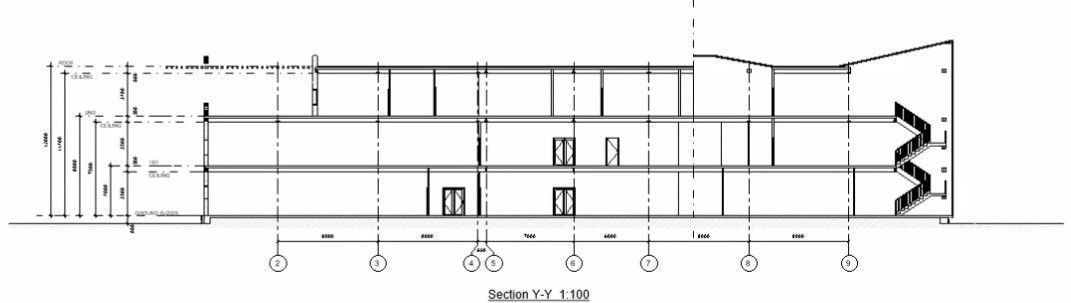 university complete revit project 3D model_11