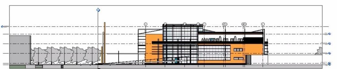 university complete revit project 3D model_7