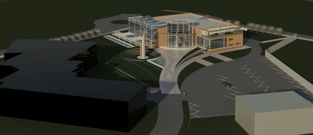 university complete revit project 3D model_18