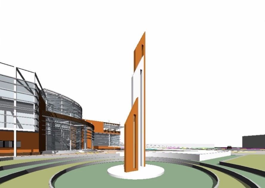 university complete revit project 3D model_9