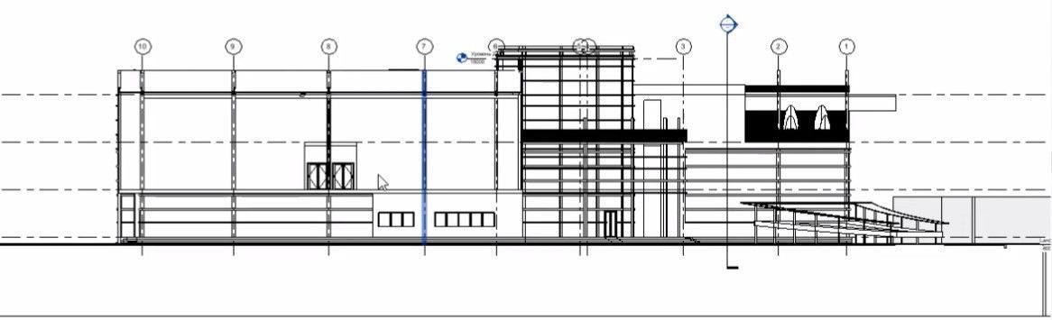 university complete revit project 3D model_17