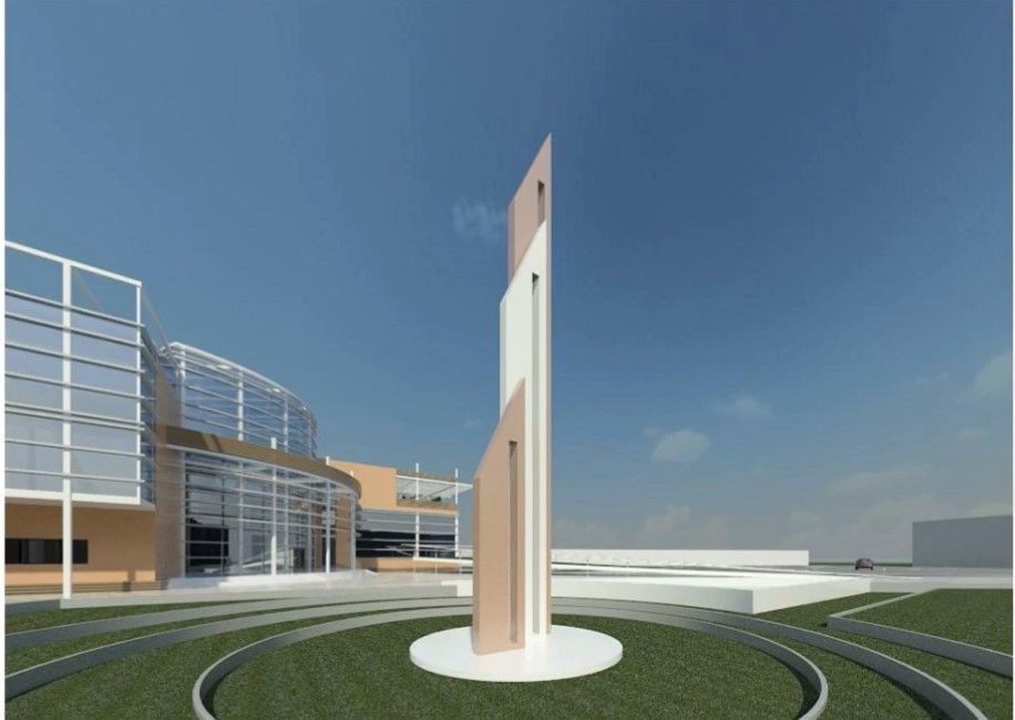 university complete revit project 3D model_2