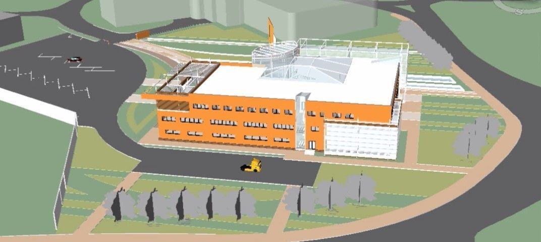 university complete revit project 3D model_19