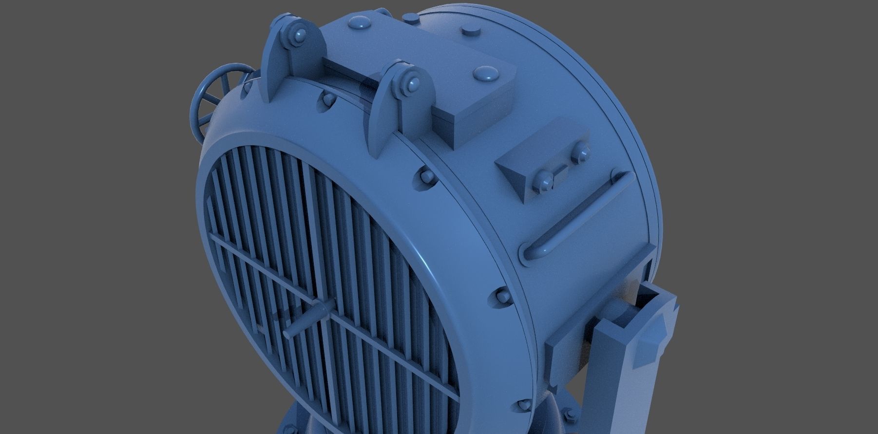 Yamato Search light 150cm - Personal license - 1-100 scale 3D print model_1