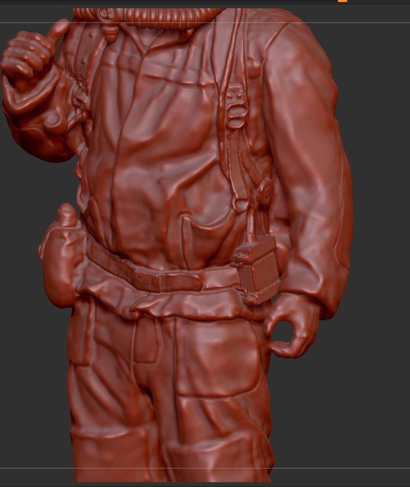 RESCUE MINER MAN 3 3D print model_10