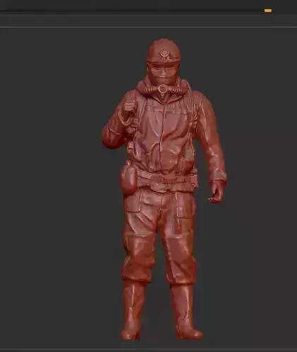 RESCUE MINER MAN 3 3D print model