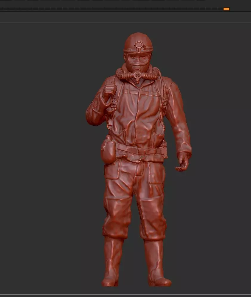 RESCUE MINER MAN 3 3D print model_0