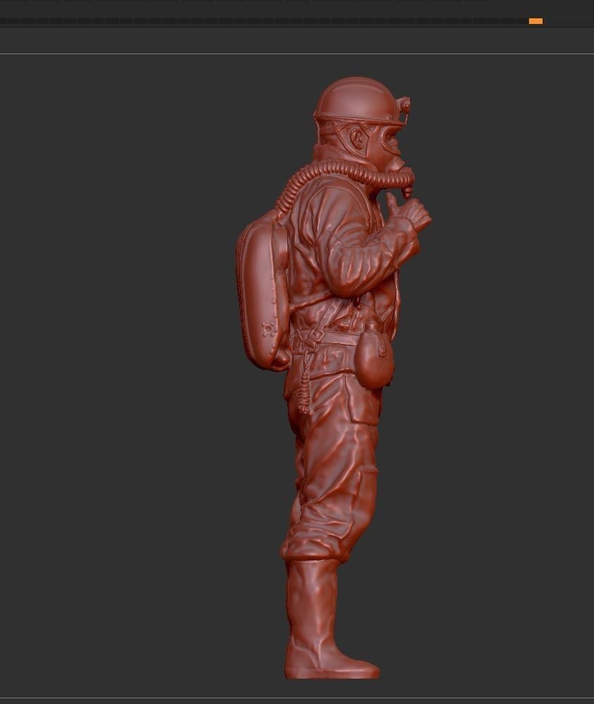 RESCUE MINER MAN 3 3D print model_6