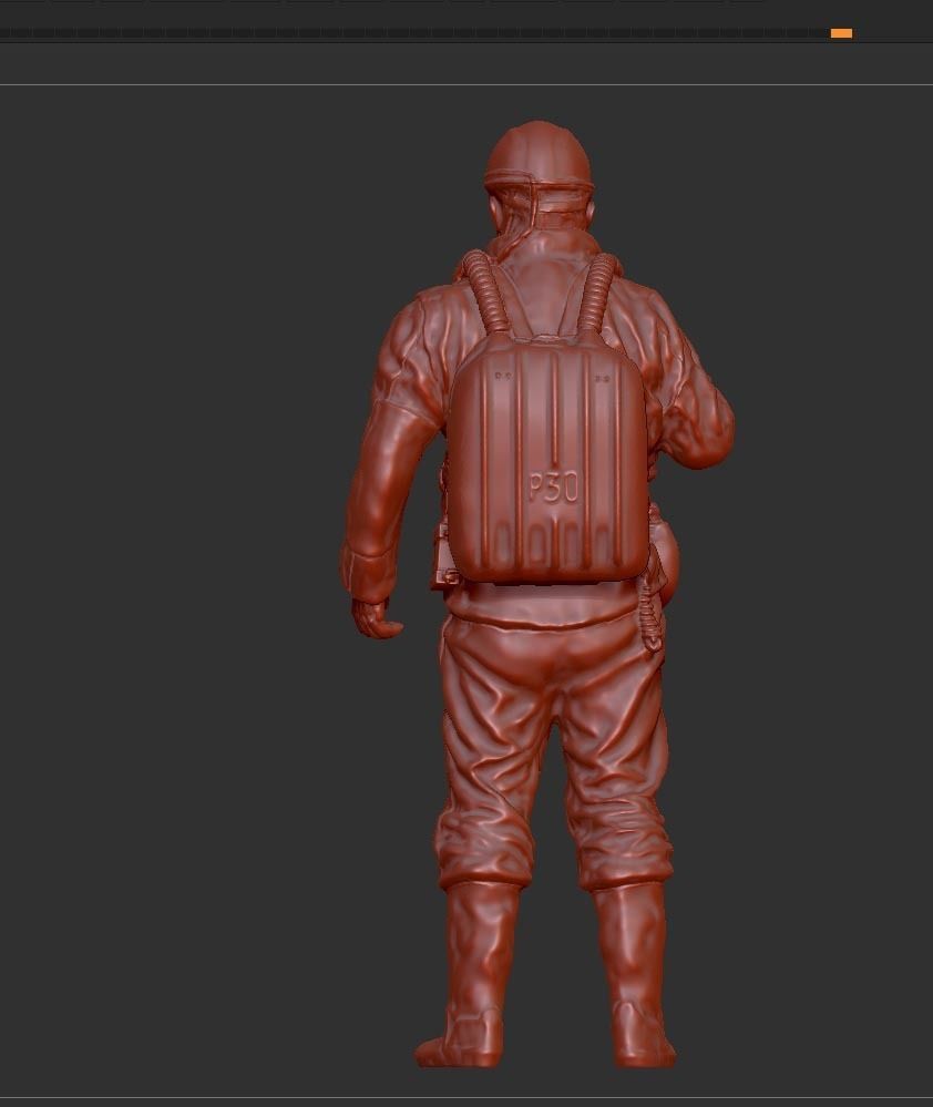RESCUE MINER MAN 3 3D print model_4