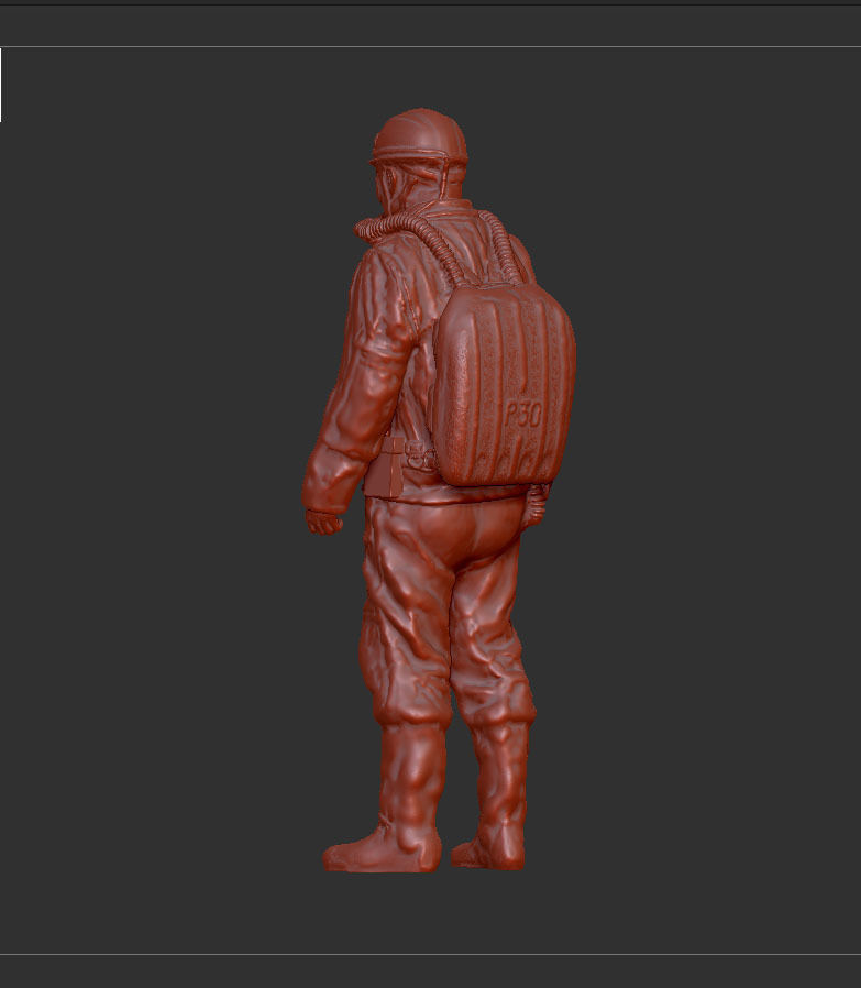 RESCUE MINER MAN 4 3D print model_9