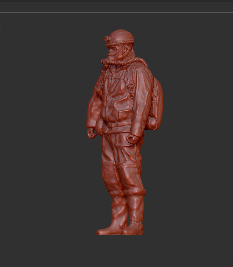 RESCUE MINER MAN 4 3D print model_7