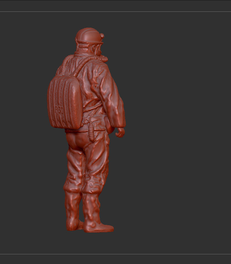 RESCUE MINER MAN 4 3D print model_11