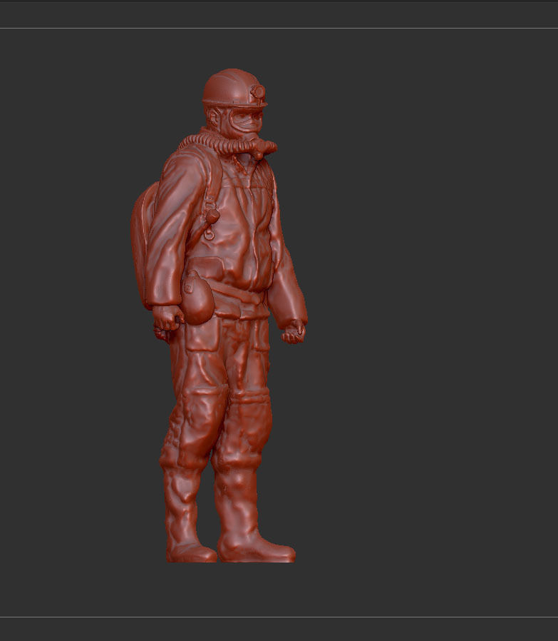 RESCUE MINER MAN 4 3D print model_13